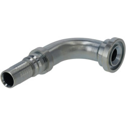 Presuojama jungtis 4SH-DN20 su flanšu ø38,1mm 90° SFLH201290G2