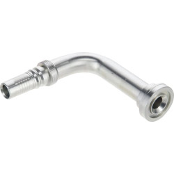 Presuojama jungtis 4SH-DN20 su flanšu ø41,3mm 90° H115 SFSH201290H115G2