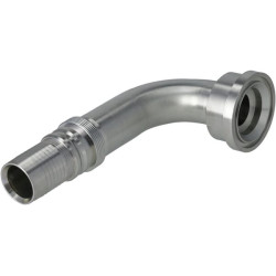 Presuojama jungtis 4SH-DN40 su ø71,4mm flanšu 90° SFLH403290G2