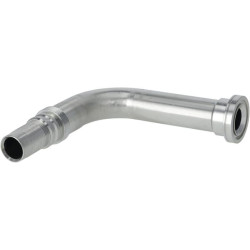 Presuojama jungtis 4SH-DN32 su flanšu ø54,0mm 90° H185 SFSH322090H185G2