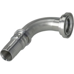 Presuojama jungtis 4SH-DN32 su ø60,3 mm flanšu 90° SFLH322490G2