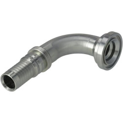 Presuojama jungtis 4SH-DN25 su flanšu ø50,8mm 90° SFLH252090G2