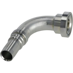 Presuojama jungtis 4SH-DN32 flanšas Ø 63,5 mm 90° SFSCH322490G2