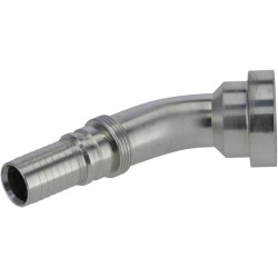 Presuojama jungtis 4SH-DN25 flanšas Ø 54,0 mm 45° SFSCH252045G2