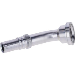 Presuojama jungtis 4SH-DN25 su flanšu ø54,0 mm 45° SFSH252045G2