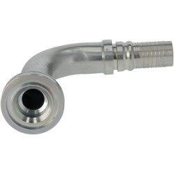 Presuojama jungtis 4SH-DN25 su flanšu ø54,0mm 90° H130 SFSH252090H130G2