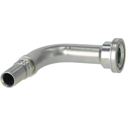 Presuojama jungtis 4SH-DN25 su flanšu ø54,0mm 90° H130 SFSH252090H130G2