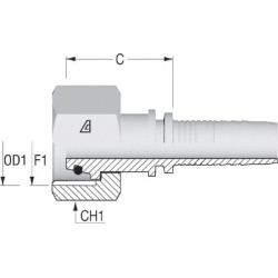 Įdėklas F NS-DN32-38S-M52x2 DKOSNS3252