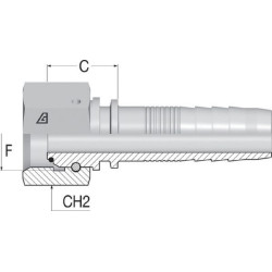 Įdėklas F NS-DN32-1.1/4"BSP DKRNS3220