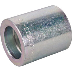 Antgalis Ø37x41,5mm DN20 Plienas / cinkuotas / baltai pasyvuotas Alfagomma SFA4S20