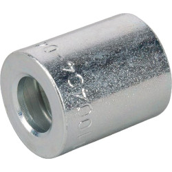 Antgalis Ø22x26,5mm DN8 Plienas / cinkuotas / baltai pasyvuotas Alfagomma SFA4S08