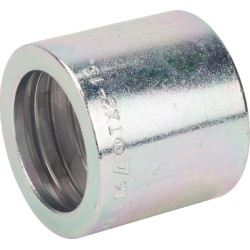 Antgalis Ø48x42,5mm DN25 Plienas / cinkuotas Alfagomma SFATX225