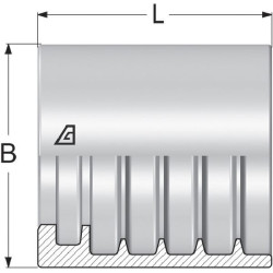 Presuojamas antgalis HST-HF-DN10 PSSFAD210