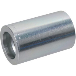 Antgalis Ø46x74,6mm DN25 Plienas / cinkuotas / baltai pasyvuotas Alfagomma SFA4H25