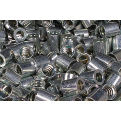 Antgalis Ø24x24,7mm DN8 Plienas / cinkuotas Alfagomma SFAD108P360