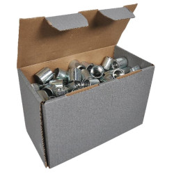 Antgalis Ø30x30.5mm DN13 cinkuotas, baltai pasyvuotas Alfagomma SFAD213P160