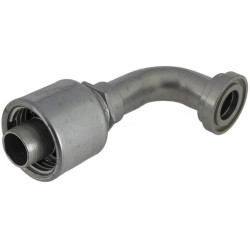 Įdėklas DN25-1" flanšas 90° 16G16FL90S