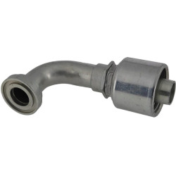 Įdėklas DN25-1" flanšas 90° 16G16FL90S