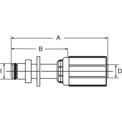 Įdėklas slėginiam plovimui DN10-11mm 6G11PWSP