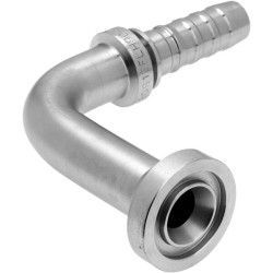 Įdėklas DN32-63,5 flanšas 90° 20GS24FLH90150