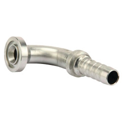 Įdėklas DN20-41.3 flanšas 90° 12GS12FLH90M