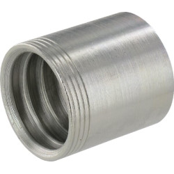 Antgalis Ø52,6x56,4 mm DN25 cinkuotas, baltai pasyvuotas, sklendės 16GS1F4