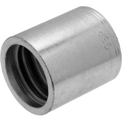 Antgalis Ø60x75,8 mm DN40 cinkuotas, baltai pasyvuotas, sklendės 24GSP1F2