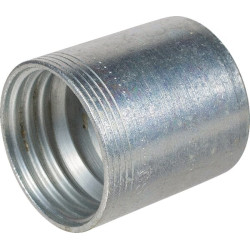 Antgalis Ø71,9x76,5 mm DN40 cinkuotas, baltai pasyvuotas, sklendės 24GSP1F4