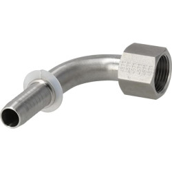 Įdėklas DN13-13/16 ORFS-90° nerūdijančio plieno PAV131390SS