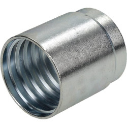 Antgalis Ø37x42mm DN20 Plienas / cinkuotas / baltai pasyvuotas TUL212