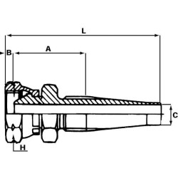 Įdėklas DN13-M22x1.5 GZ1322