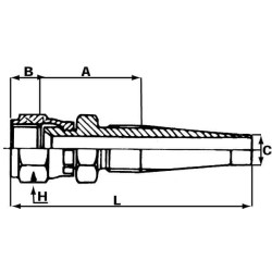 Įdėklas DN13-3/4 UNF AZ1312