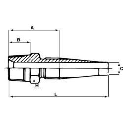 Įdėklas DN10-3/8 NPT E106