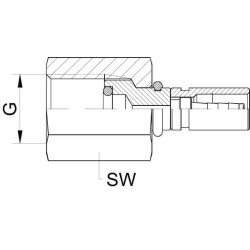 Presuojamos movos slėgio matuoklis MD0104OLOH