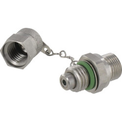 Bandymo taškas 3/8 BSP nerūdijančio plieno MEV2038RVS