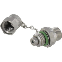 Bandymo taškas 3/8 BSP nerūdijančio plieno MEV2038RVS