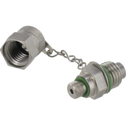 Bandymo taškas 1/8 WD sandariklis, nerūdijantis plienas MEV2018WDRVS