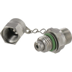 Bandymo taškas 3/8 BSP WD sandariklis, nerūdijantis plienas MEV2038WDRVS