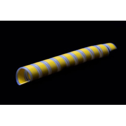 Spiralinė žarna 32 (27-36 mm) / 25 m - geltona su šviečiančiais kraštais KBV26GLOW