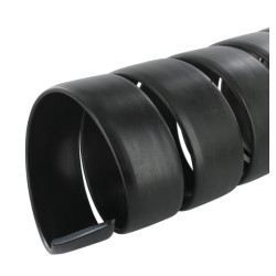 Spiralinė plastikinė juoda 113-130 KBV125Z