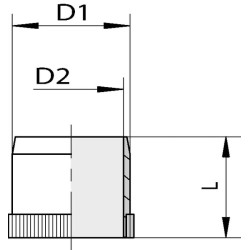 Sutvirtinimo įvorė ST Ø 10 RS10ST