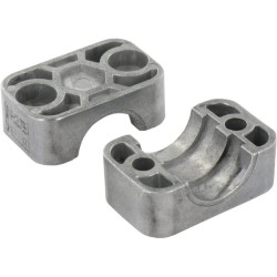 Vamzdžių spaustukų komplektas Alu 22mm RS912322ALU