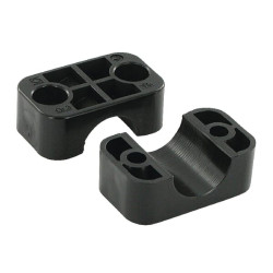 Spaustukas juodas lygus A3 23 mm RS911323PAG