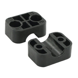 Spaustukas juodas lygus A2 15 mm RS911215PAG