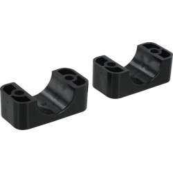 Spaustukas juodas lygus A4 30 mm RS911430PAG