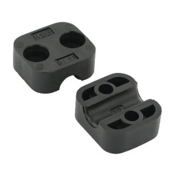 Spaustukas juodas lygus A1 10 mm RS911110PAG