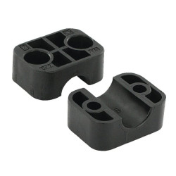 Spaustukas juodas lygus A2 16 mm RS911216PAG