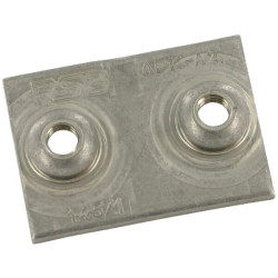 Privirinama plokštė, vienguba nerūdijančio plieno, GR.2 RS9312RVS