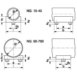 Vamzdžio spaustukas 1 1/4" KUPL32424