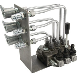 Valdymo vožtuvas SD5/3-N-18-18-18L-AET, prijungiamas ir naudojamas UNTHSD53SET